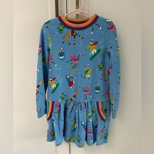 Mini Boden Winter Pattern Dress